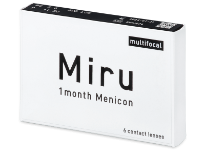 Miru 1month Menicon multifocal (6 lentilles)