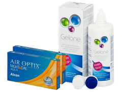 Air Optix Night and Day Aqua (2x3 lenzen) + Gelone 360 ml