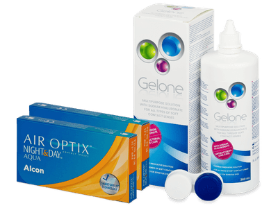 Air Optix Night and Day Aqua (2x3 lentilles)
