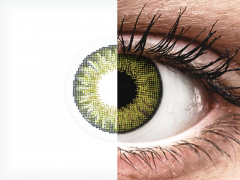 Groene Gemstone Green contactlenzen - met sterkte - Air Optix Colors (2 kleurlenzen)