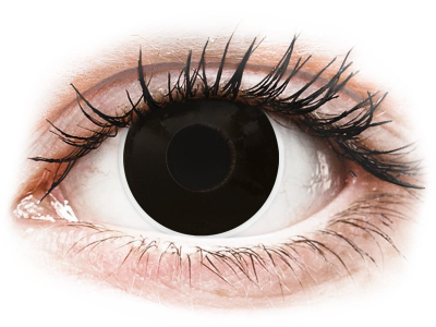 ColourVUE Crazy Lens - BlackOut - non correctrices (2 lentilles)