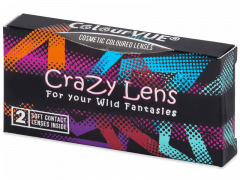 ColourVUE Crazy Lens - BlackOut - non correctrices (2 lentilles)