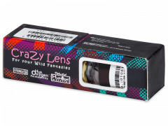 ColourVUE Crazy Lens - Blue Star - non correctrices (2 lentilles)