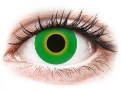 ColourVUE Crazy Lens - Hulk Green - non correctrices (2 lentilles)
