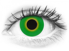 ColourVUE Crazy Lens - Hulk Green - non correctrices (2 lentilles)
