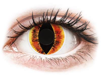 ColourVUE Crazy Lens - Saurons Eye - non correctrices (2 lentilles)