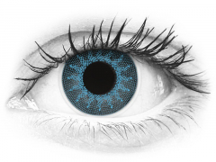 ColourVUE Crazy Lens - Solar Blue - non correctrices (2 lentilles)