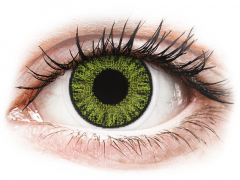 Groene Fresh Green contactlenzen - TopVue Color (10 gekleurde daglenzen)