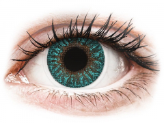 TopVue Color - Turquoise - met sterkte (2 kleurlenzen)