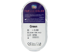 TopVue Color - Green - zonder sterkte (2 lenzen)