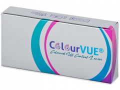 Grijze contactlenzen - met sterkte - ColourVUE Glamour (2 kleurlenzen)