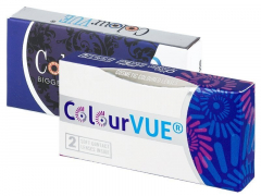 Blauwe Aqua contactlenzen - ColourVUE Elegance (2 kleurlenzen)
