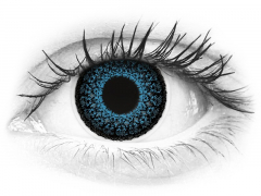 Blauwe contactlenzen - met sterkte - ColourVUE Eyelush (2 kleurlenzen)