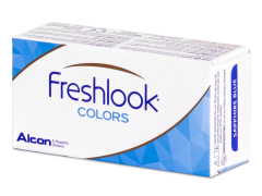 FreshLook Colors Blue - met sterkte (2 lenzen)