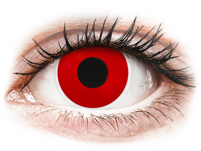 ColourVUE Crazy Lens - Red Devil - zonder sterkte (2 gekleurde daglenzen)