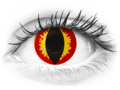 ColourVUE Crazy Lens - Dragon Eyes - zonder sterkte (2 gekleurde daglenzen)