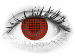 Rode Red Screen contactlenzen - ColourVue Crazy (2 kleurlenzen)