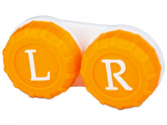 Lenzenhouder L/R tekens - Oranje 