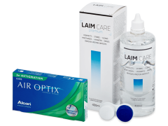 Air Optix for Astigmatism (6 lenzen) + Laim Care 400 ml
