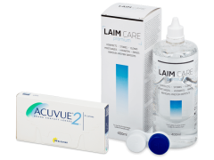 Acuvue 2 (6 lenzen) + Laim-Care 400 ml