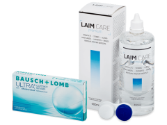 Bausch + Lomb ULTRA (6 lenzen) + Laim-Care 400 ml