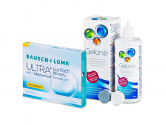 Bausch + Lomb ULTRA for Presbyopia (3 lenzen) + Gelone 360 ml