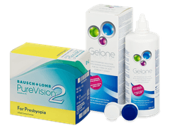 PureVision 2 for Presbyopia (6 lenzen) + Gelone 360 ml