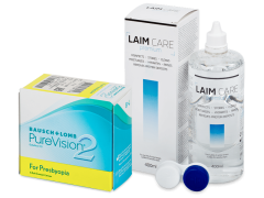 PureVision 2 for Presbyopia (6 lenzen) + Laim-Care 400 ml