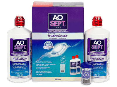 Solution AO SEPT PLUS HydraGlyde 2 x 360 ml