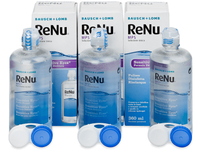 Solution ReNu MPS Sensitive Eyes (3 x 360 ml) 