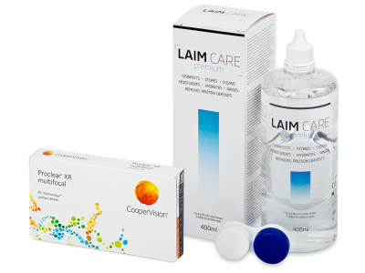 Proclear Multifocal XR (6 lenzen) + Laim-Care 400ml