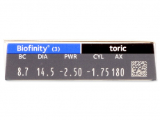 Biofinity Toric (3 lenzen)