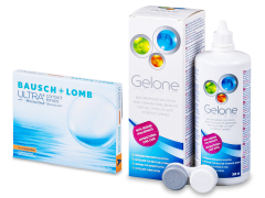 Bausch + Lomb ULTRA for Astigmatism	(3 lenzen) + Gelone 360 ml