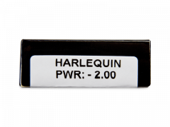 CRAZY LENS - Harlequin - journalières correctrices (2 lentilles)