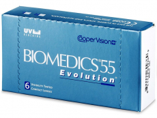 Biomedics 55 Evolution (6 lenzen)