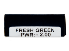 TopVue Daily Color - Fresh Green - met sterkte (2 gekleurde daglenzen)