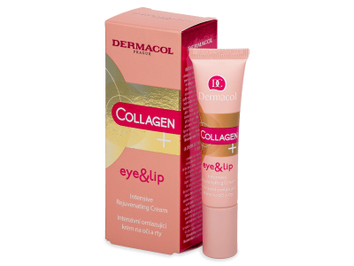 Dermacol verjongende oog- en lipcrème Collagen+ 15 ml 