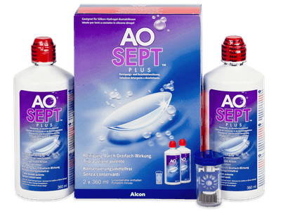 AO SEPT PLUS lenzenvloeistof 2 x 360 ml