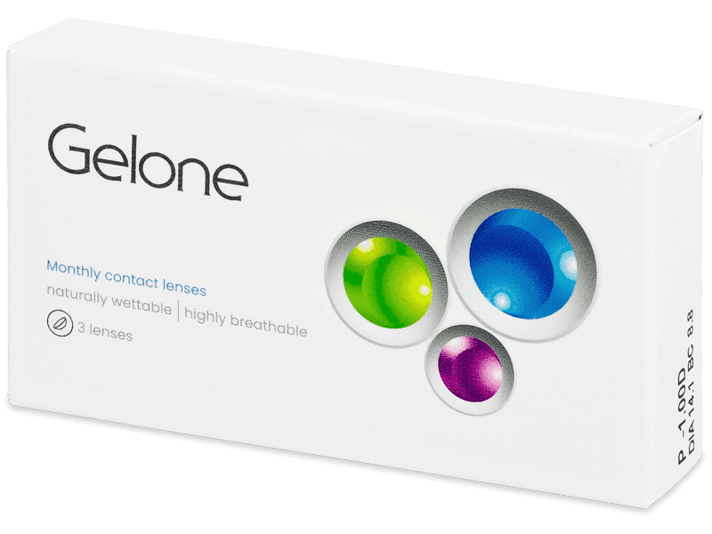 Gelone Monthly (3 lentilles)