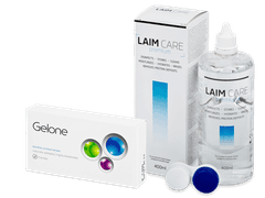 Gelone Monthly (3 lentilles) + Solution Laim Care 400 ml
