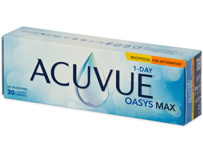 Acuvue Oasys Max 1-Day Multifocal for Astigmatism