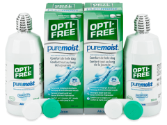 OPTI-FREE PureMoist Oplossing 2 x 300 ml 